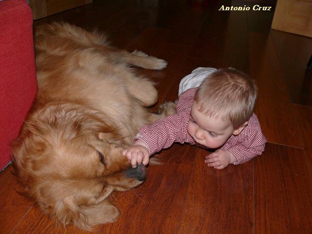 Núa y Miguel a los 10 meses